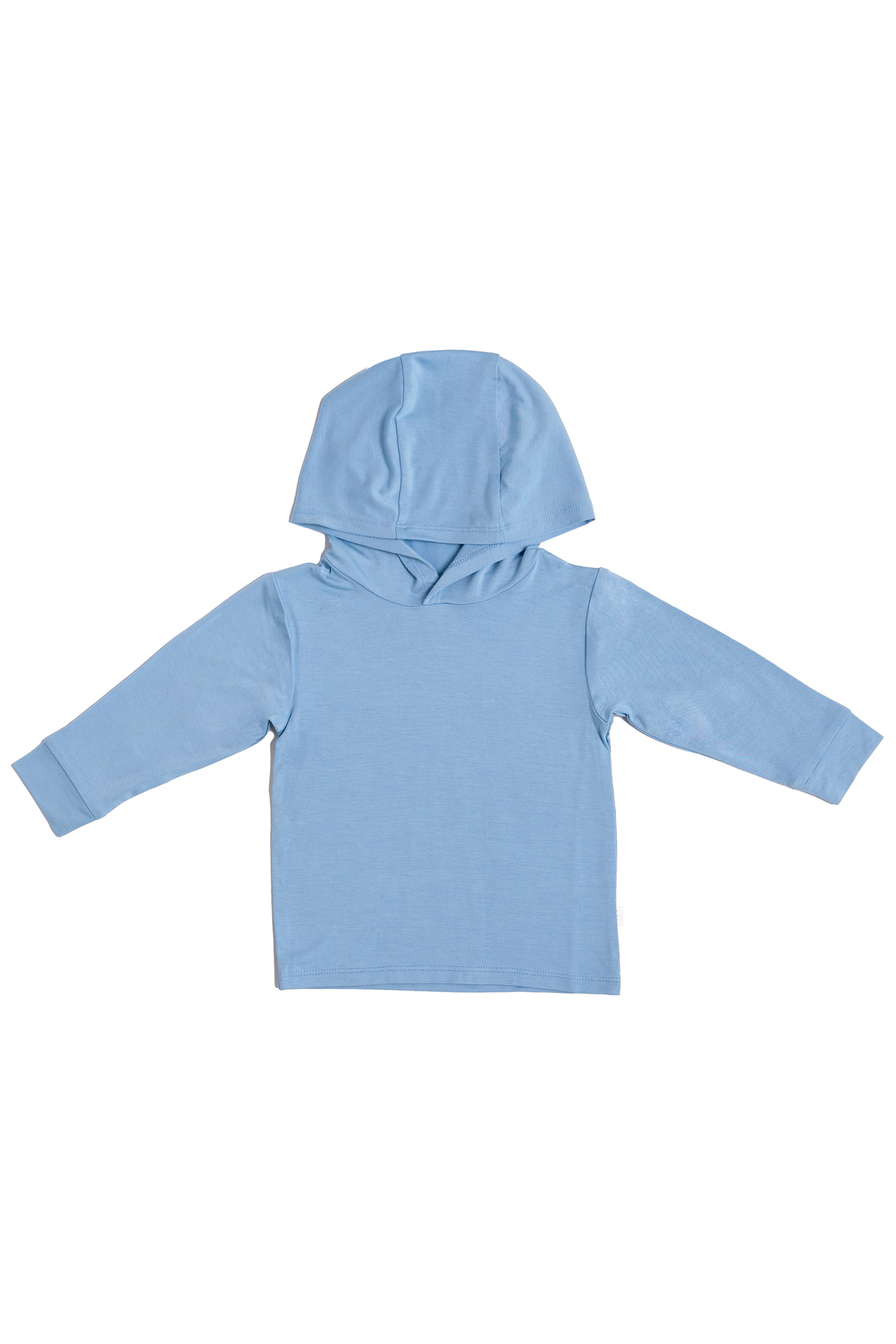 Bamboo Hoodie in Hydrangea Blue