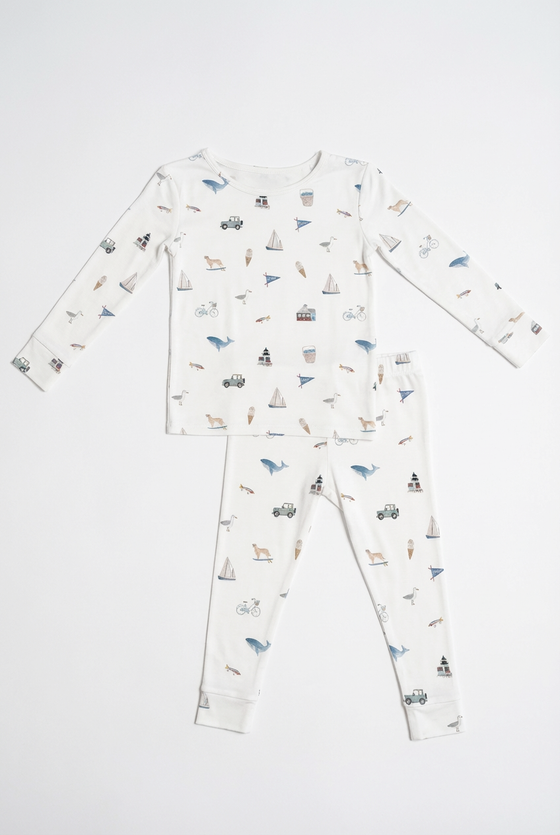Two-Piece Set in Nantucket Summer